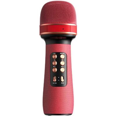 Yonis Microphone Bluetooth sans fil - Bleu - Publicité Yonis Microphone Bluetooth sans fil - Bleu - Publicité