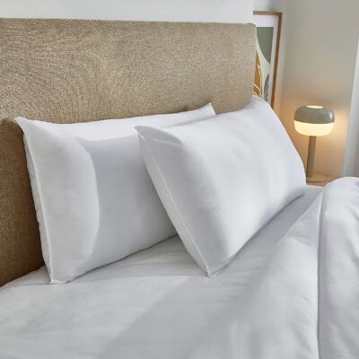 PIKOLIN HOME - Fibra Aloe - Blanc - 90x40cm - Oreiller - Publicité PIKOLIN HOME - Fibra Aloe - Blanc - 90x40cm - Oreiller - Publicité