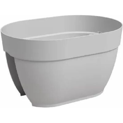 ARTEVASI Jardinière Capri Campana pour Balcon - 40cm Gris - Publicité ARTEVASI Jardinière Capri Campana pour Balcon - 40cm Gris - Publicité