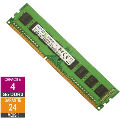 Samsung M378B5173BH0-CK0 4Go 1600MHz DDR3 - Publicité Samsung M378B5173BH0-CK0 4Go 1600MHz DDR3 - Publicité