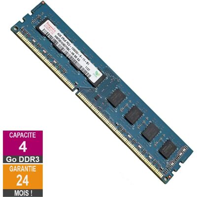Hynix HMT351U6CFR8C-H9 4Go 1333MHz DDR3 - Publicité Hynix HMT351U6CFR8C-H9 4Go 1333MHz DDR3 - Publicité