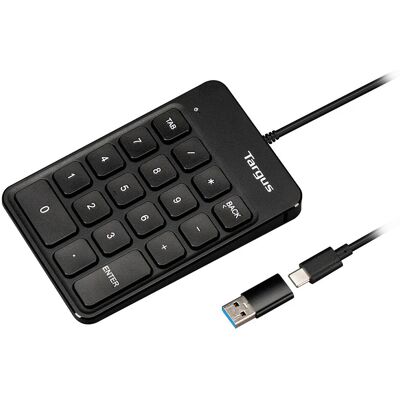 Targus USB Wired Keypad - Publicité Targus USB Wired Keypad - Publicité