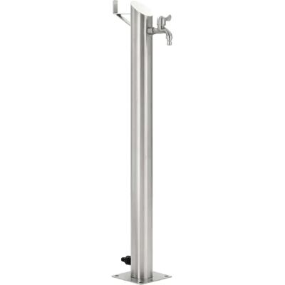 Colonne d'eau de jardin en acier inoxydable 95cm vidaXL - Publicité Colonne d'eau de jardin en acier inoxydable 95cm vidaXL - Publicité