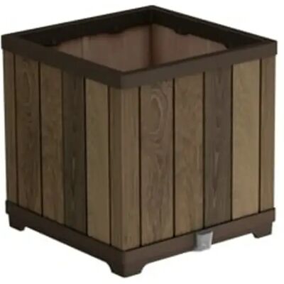 Keter Pot de fleurs - Taille standard - Marron - Publicité Keter Pot de fleurs - Taille standard - Marron - Publicité