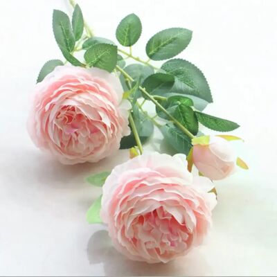 General Vases de fausses pivoines pour la décoration de la maison, 3 têtes, accessoires de mariage, fleurs décoratives, scrapbooking, jardin, produits ménagers~0461 - Publicité General Vases de fausses pivoines pour la décoration de la maison, 3 têtes, accessoires de mariage, fleurs décoratives, scrapbooking, jardin, produits ménagers~0461 - Publicité