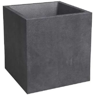 Artevasi Sydney X072 Pot de fleur carré 40 cm 31 L Anthracite finition mate - Publicité Artevasi Sydney X072 Pot de fleur carré 40 cm 31 L Anthracite finition mate - Publicité
