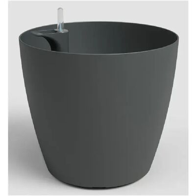 ARTEVASI San Remo Mate 30 - Pot de fleurs auto-arrosant - Gris anthracite - Publicité ARTEVASI San Remo Mate 30 - Pot de fleurs auto-arrosant - Gris anthracite - Publicité
