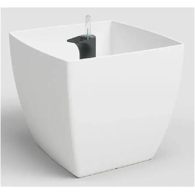 ARTEVASI Siena SWS 40 MA - Pot à réserve d’eau auto-arrosante - Blanc - 40 cm - Publicité ARTEVASI Siena SWS 40 MA - Pot à réserve d’eau auto-arrosante - Blanc - 40 cm - Publicité