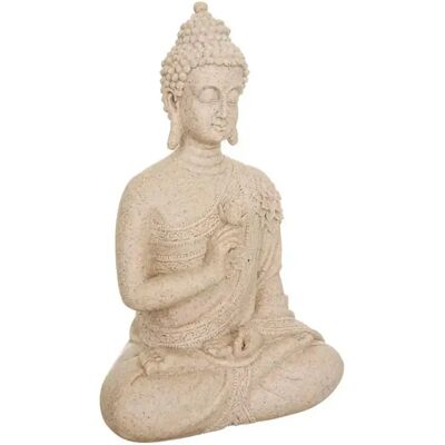 Atmosphera Statue Bouddha assis - Beige - Publicité Atmosphera Statue Bouddha assis - Beige - Publicité