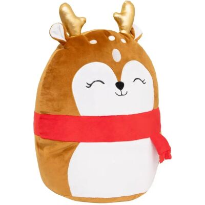 ATMOSPHERA Peluche Déco Renne Squishy 35cm Marron - Publicité ATMOSPHERA Peluche Déco Renne Squishy 35cm Marron - Publicité