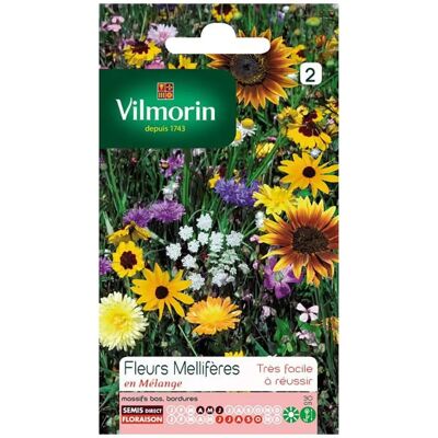 Vilmorin Fleurs Mellifères Mélange - Publicité Vilmorin Fleurs Mellifères Mélange - Publicité