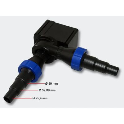 Helloshop26 Pompe Filtration Écumeur - 6000 l/h - 40W - Publicité Helloshop26 Pompe Filtration Écumeur - 6000 l/h - 40W - Publicité