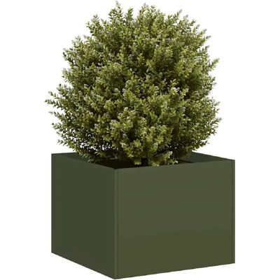 Jardinera vert olive vidaXL - Jardinage - Publicité Jardinera vert olive vidaXL - Jardinage - Publicité