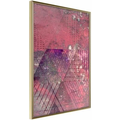 Artgeist Pink Patchwork III - Affiche - 20x30cm - Publicité Artgeist Pink Patchwork III - Affiche - 20x30cm - Publicité