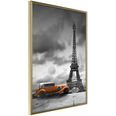 Affiche Artgeist Or Tour Eiffel - Art Murale Moderne - 40x60cm - Publicité Affiche Artgeist Or Tour Eiffel - Art Murale Moderne - 40x60cm - Publicité