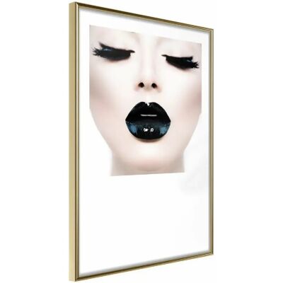 Paris Prix Affiche Murale Black Lipstick 40 x 60 cm - Publicité Paris Prix Affiche Murale Black Lipstick 40 x 60 cm - Publicité