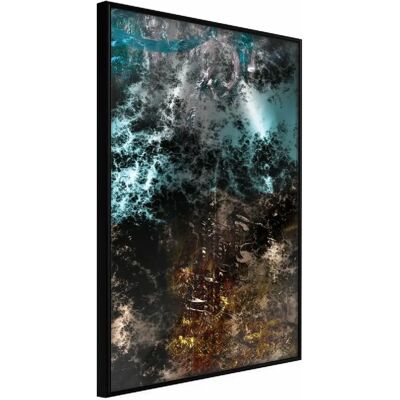 Artgeist Dark Matter I - Poster 30x45 avec Cadre Noir - Publicité Artgeist Dark Matter I - Poster 30x45 avec Cadre Noir - Publicité