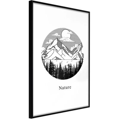 Paris Prix Wonders of Nature Affiche Murale 40 x 60 cm - Noir - Publicité Paris Prix Wonders of Nature Affiche Murale 40 x 60 cm - Noir - Publicité