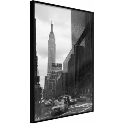 Posters encadrés - Empire State Building - Cadre noir - Artgeist - Publicité Posters encadrés - Empire State Building - Cadre noir - Artgeist - Publicité