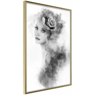 Artgeist Dame Mystérieuse - Poster Encadré - Publicité Artgeist Dame Mystérieuse - Poster Encadré - Publicité