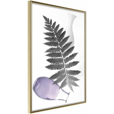Artgeist Floral Alchemy II - Affiche avec Cadre Doré 40x60 - Publicité Artgeist Floral Alchemy II - Affiche avec Cadre Doré 40x60 - Publicité