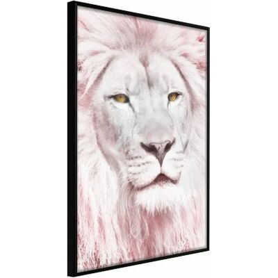 Paris Prix Dreamy Lion - 20 x 30 cm - Noir - Publicité Paris Prix Dreamy Lion - 20 x 30 cm - Noir - Publicité