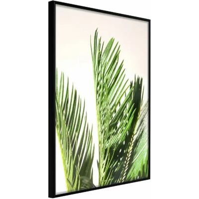 Poster Rustling of Leaves par Artgeist - Cadre Noir 40x60 - Publicité Poster Rustling of Leaves par Artgeist - Cadre Noir 40x60 - Publicité