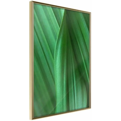 Paris Prix Affiche Leaf Structure - 20 x 30 cm - Or - Publicité Paris Prix Affiche Leaf Structure - 20 x 30 cm - Or - Publicité