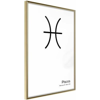 Paris Prix Affiche Murale Zodiac Pisces II 40 x 60 cm - Publicité Paris Prix Affiche Murale Zodiac Pisces II 40 x 60 cm - Publicité