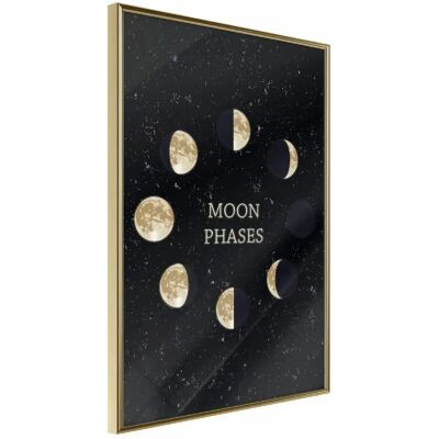 Artgeist In the Rhythm of the Moon - 40x60 Cadre Doré - Poster - Publicité Artgeist In the Rhythm of the Moon - 40x60 Cadre Doré - Poster - Publicité