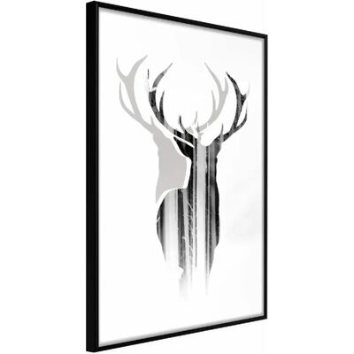 Paris Prix Affiche Murale Encadrée Guardian of the Forest 40 x 60 cm - Noir - Publicité Paris Prix Affiche Murale Encadrée Guardian of the Forest 40 x 60 cm - Noir - Publicité