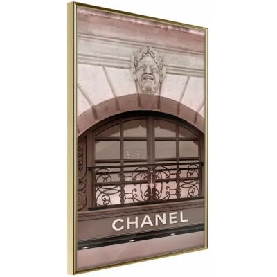 Paris Prix Affiche Murale Encadrée Chanel 30 x 45 cm - Publicité Paris Prix Affiche Murale Encadrée Chanel 30 x 45 cm - Publicité