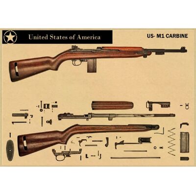 General Affiches d'armes célèbres dans le monde entier / Pour les fans militaires Affiche classique vintage Bar Café Salon Salle à manger Décoration murale Photos~1735 - Publicité General Affiches d'armes célèbres dans le monde entier / Pour les fans militaires Affiche classique vintage Bar Café Salon Salle à manger Décoration murale Photos~1735 - Publicité