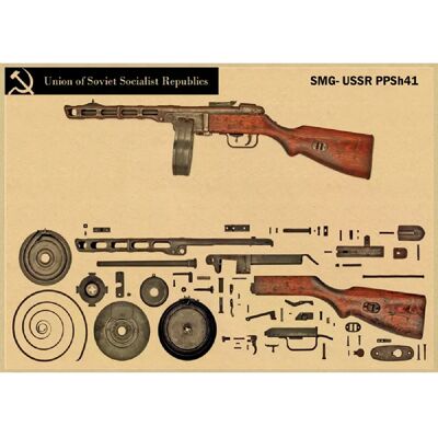 General Affiches d'armes célèbres dans le monde entier / Pour les fans militaires Affiche classique vintage Bar Café Salon Salle à manger Décoration murale Photos~1734 - Publicité General Affiches d'armes célèbres dans le monde entier / Pour les fans militaires Affiche classique vintage Bar Café Salon Salle à manger Décoration murale Photos~1734 - Publicité