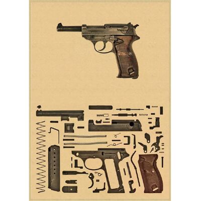 General Affiches d'armes célèbres dans le monde entier / Pour les fans militaires Affiche classique vintage Bar Café Salon Salle à manger Décoration murale Photos~1729 - Publicité General Affiches d'armes célèbres dans le monde entier / Pour les fans militaires Affiche classique vintage Bar Café Salon Salle à manger Décoration murale Photos~1729 - Publicité