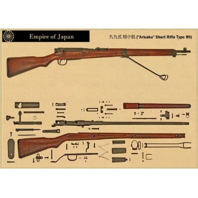 General Affiches d'armes célèbres dans le monde entier / Pour les fans militaires Affiche classique vintage Bar Café Salon Salle à manger Décoration murale Photos~1731 - Publicité General Affiches d'armes célèbres dans le monde entier / Pour les fans militaires Affiche classique vintage Bar Café Salon Salle à manger Décoration murale Photos~1731 - Publicité