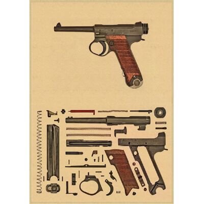 General Affiches d'armes célèbres dans le monde entier / Pour les fans militaires Affiche classique vintage Bar Café Salon Salle à manger Décoration murale Photos~1745 - Publicité General Affiches d'armes célèbres dans le monde entier / Pour les fans militaires Affiche classique vintage Bar Café Salon Salle à manger Décoration murale Photos~1745 - Publicité