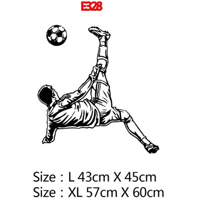 General Autocollant mural FC Autocollants de football pour la décoration de la chambre des enfants Autocollants en vinyle Affiche Décoration de chambre de garçons Papier peint mural~01755 - Publicité General Autocollant mural FC Autocollants de football pour la décoration de la chambre des enfants Autocollants en vinyle Affiche Décoration de chambre de garçons Papier peint mural~01755 - Publicité