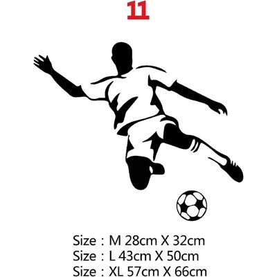 General Autocollant mural FC Autocollants de football pour la décoration de la chambre des enfants Autocollants en vinyle Affiche Décoration de chambre de garçons Papier peint mural~01751 - Publicité General Autocollant mural FC Autocollants de football pour la décoration de la chambre des enfants Autocollants en vinyle Affiche Décoration de chambre de garçons Papier peint mural~01751 - Publicité