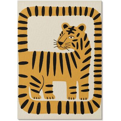 Tulup Affiche Murale - Tigre Graphique - 59,5x84 cm (A1) - Publicité Tulup Affiche Murale - Tigre Graphique - 59,5x84 cm (A1) - Publicité