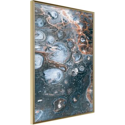 Artgeist Surface Of The Unknown Planet I - 20x30 Cadre Doré Affiche - Publicité Artgeist Surface Of The Unknown Planet I - 20x30 Cadre Doré Affiche - Publicité