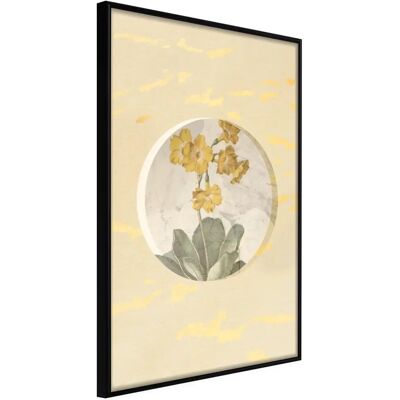 Paris Prix Affiche Murale Encadrée Flowers and Marble 21 x 30 cm Noir - Publicité Paris Prix Affiche Murale Encadrée Flowers and Marble 21 x 30 cm Noir - Publicité