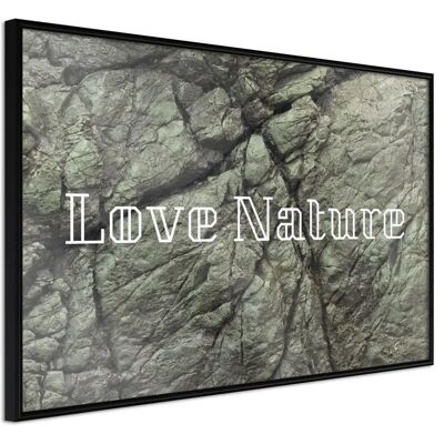 Paris Prix Affiche Murale Encadrée Nature 90 x 60 cm Noir - Publicité Paris Prix Affiche Murale Encadrée Nature 90 x 60 cm Noir - Publicité