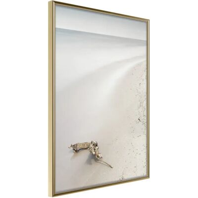 Artgeist Shore - Poster encadré - 30x45cm - Cadre or/noir - Art mural - Publicité Artgeist Shore - Poster encadré - 30x45cm - Cadre or/noir - Art mural - Publicité