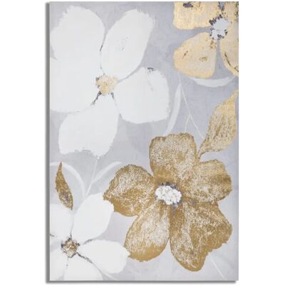 Mauro Ferretti Impression sur toile à motif floral multicolore, 80 x 3 x 120 cm - Publicité Mauro Ferretti Impression sur toile à motif floral multicolore, 80 x 3 x 120 cm - Publicité