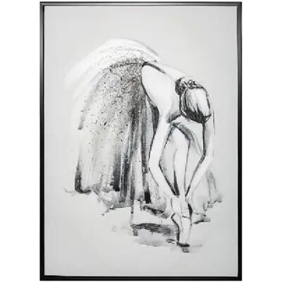 Atmosphera Toile imprimée cadre Danse - 50x70 cm - Publicité Atmosphera Toile imprimée cadre Danse - 50x70 cm - Publicité