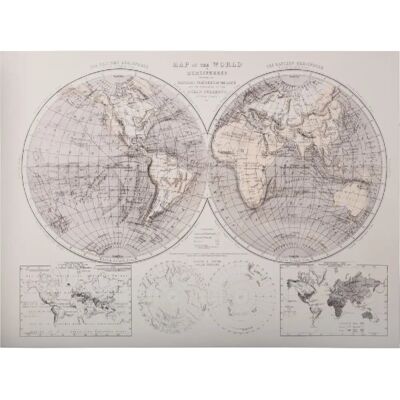 Atmosphera Monde - 58,2 x 58,2 x 3 cm - Publicité Atmosphera Monde - 58,2 x 58,2 x 3 cm - Publicité