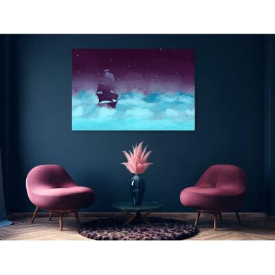 Night Waves Artgeist - 120x80 cm - Publicité Night Waves Artgeist - 120x80 cm - Publicité