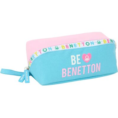 Benetton Fourre-tout Unique - Rose Turquoise - Publicité Benetton Fourre-tout Unique - Rose Turquoise - Publicité