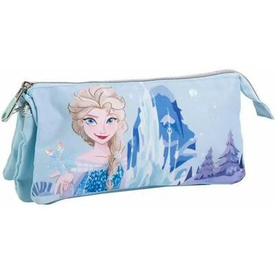 Frozen Étui Scolaire Bleu Clair - Trousse scolaire - Publicité Frozen Étui Scolaire Bleu Clair - Trousse scolaire - Publicité